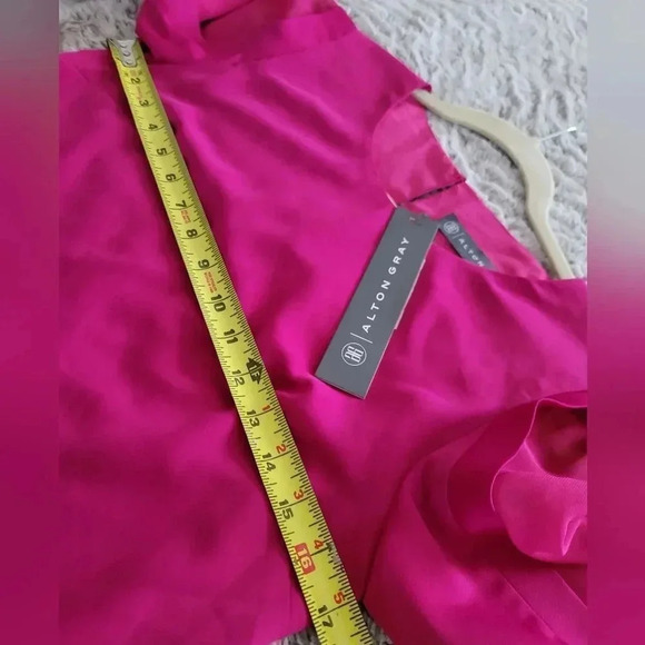 COPY - Alton Gray Pink shift dress  - Picture 9 of 10